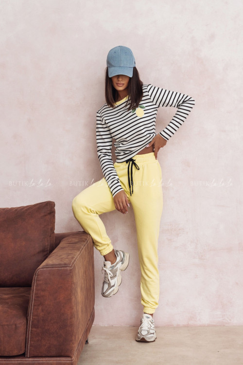 Spodnie dresowe żółte Marsa 1