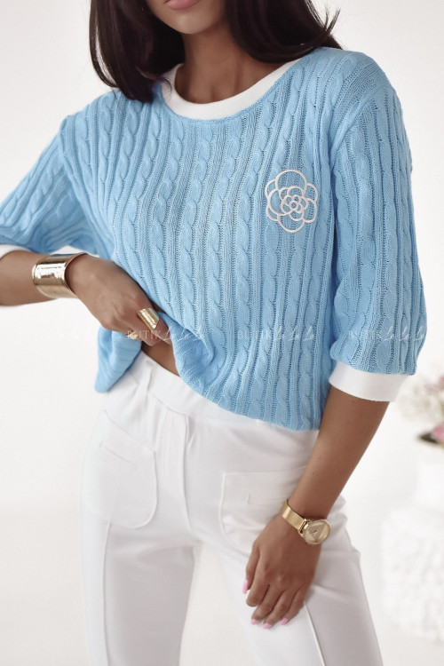 Sweter niebieski Adele