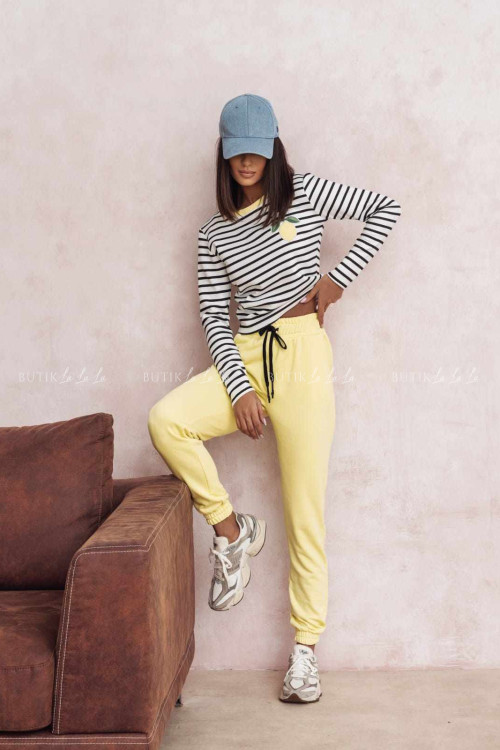 Spodnie dresowe żółte Marsa 2