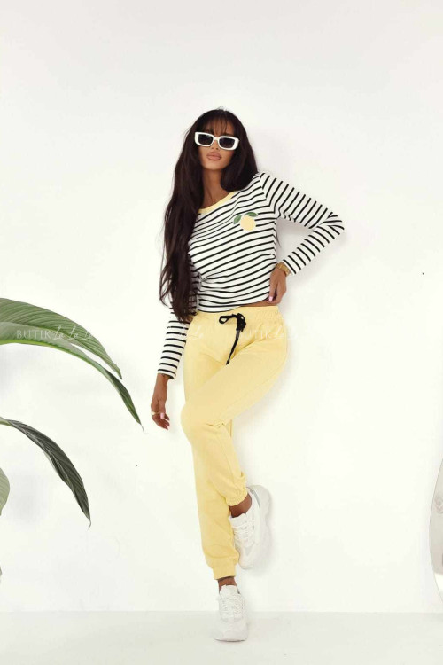 Spodnie dresowe żółte Marsa 3