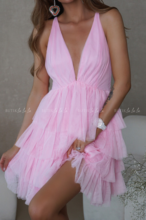 Sukienka tiulowa różowa Virga 2