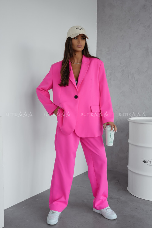 Marynarka bawełniana fuksja Catriese