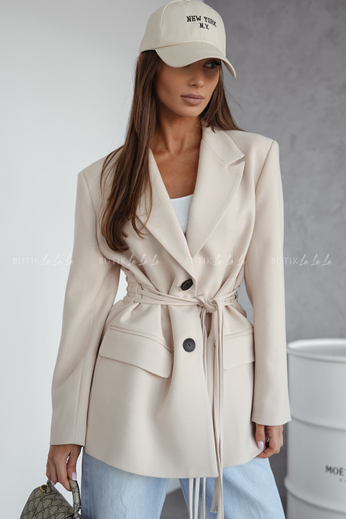 Marynarka beżowa Nerys