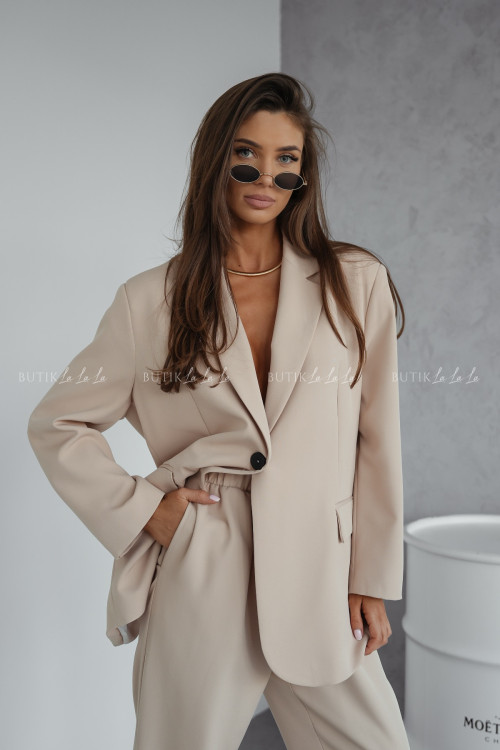 Komplet garniturowy beżowy Menago 1