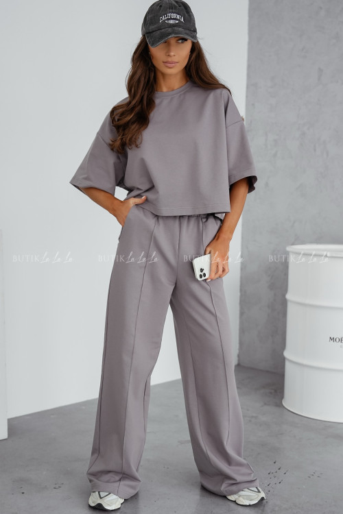 Komplet bawełniany grafitowy Primo 1