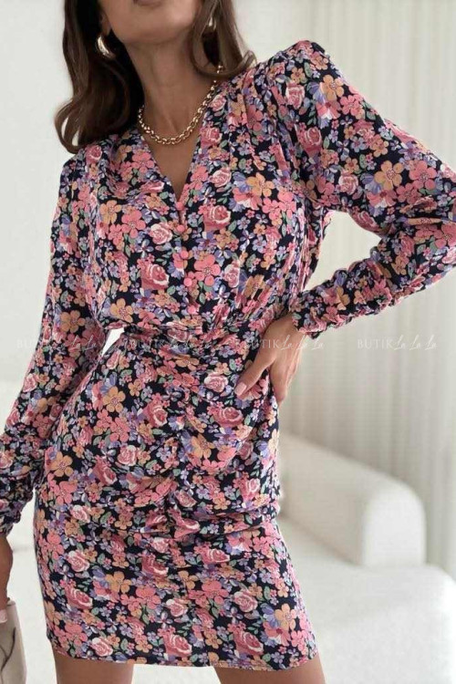 Sukienka w kwiatowy print Flowers 4