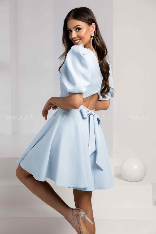 Sukienka mini błękitna Amelia