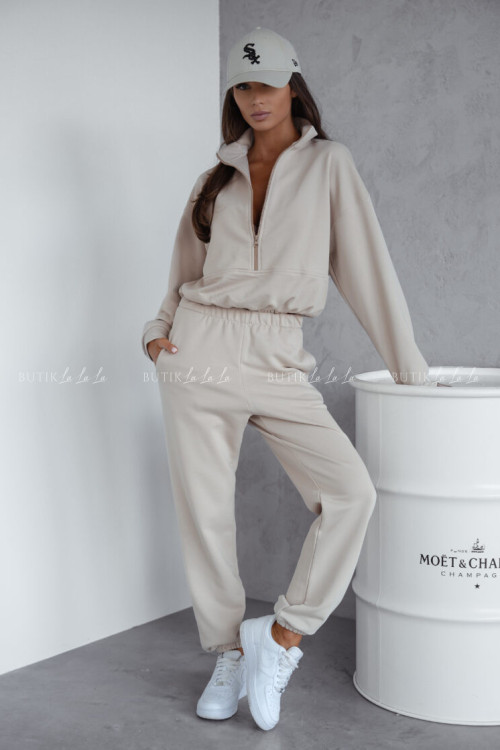 Komplet dresowy beżowy Mystery