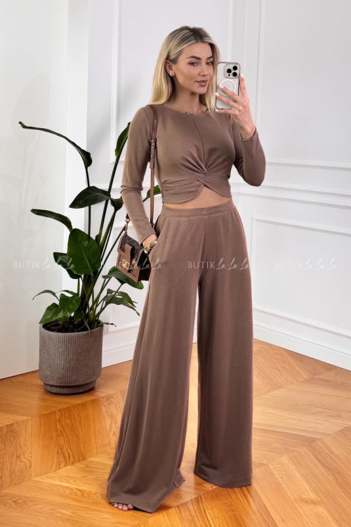 Komplet brązowy Edward 7