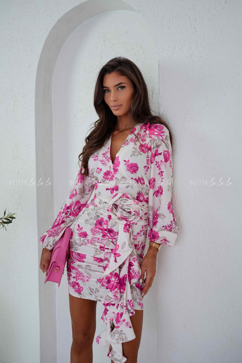 Sukienka w kwiatowy print Molly