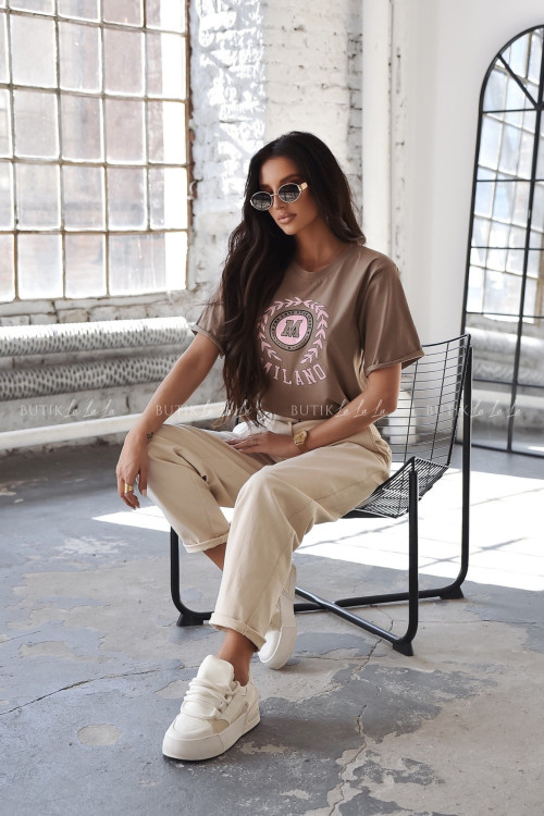 Bluzka kawowa Salma 1