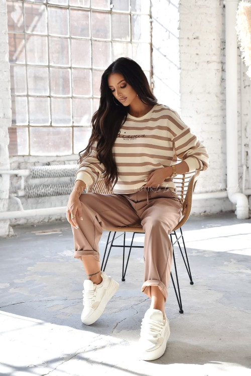 Bluza w paski Bisous 2