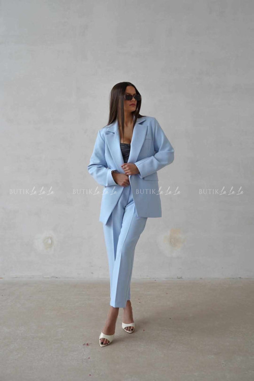 komplet garnitur błękitny Kansas 1