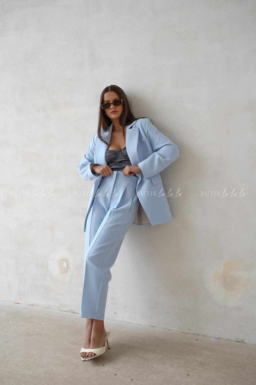 komplet garnitur błękitny Kansas 2
