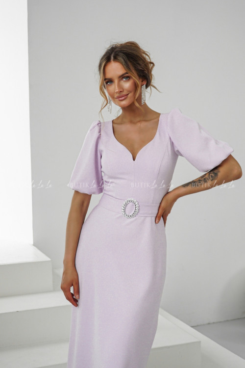 Sukienka midi liliowa Berisso 8