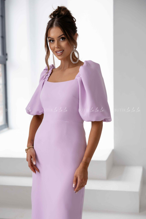 Sukienka midi wrzosowa Filharmony