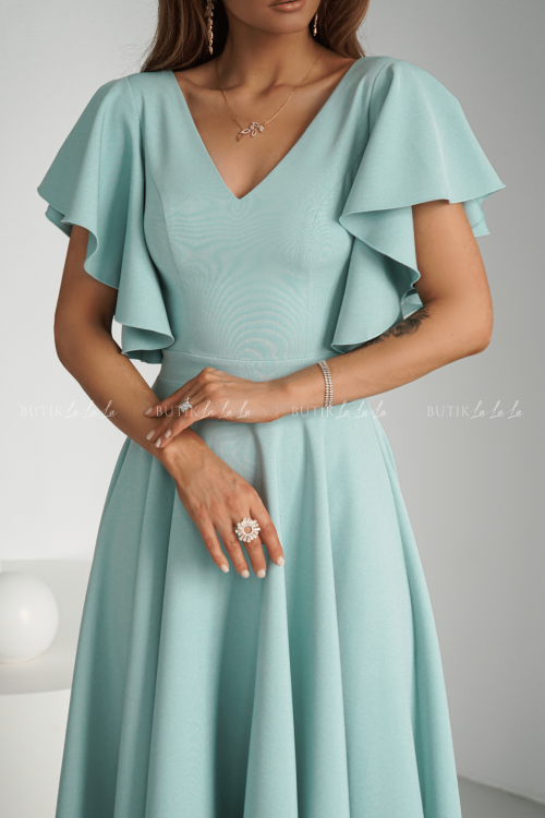 Sukienka pistacjowa Feliciana