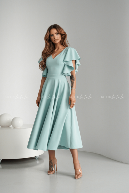 Sukienka pistacjowa Feliciana 5