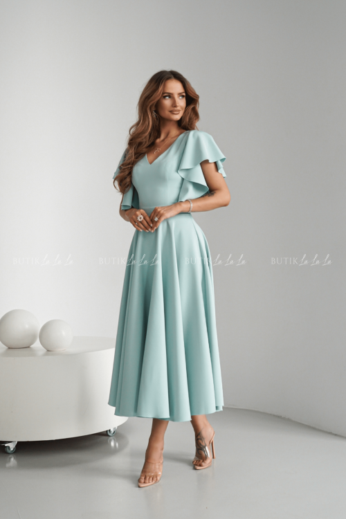 Sukienka pistacjowa Feliciana 6