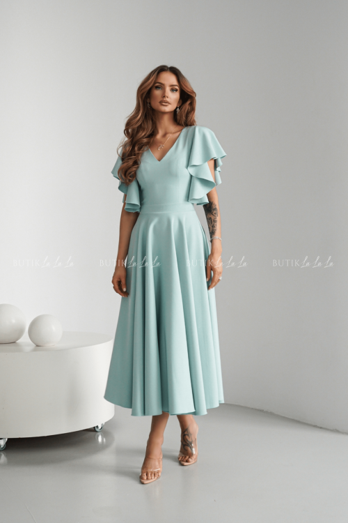 Sukienka pistacjowa Feliciana 7