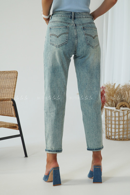 Spodnie jeansowe proste Starli 5
