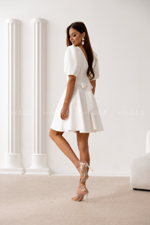 Sukienka mini biała Pamela