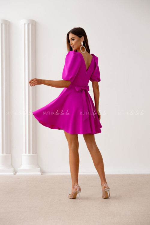 Sukienka mini fuksja Pamela