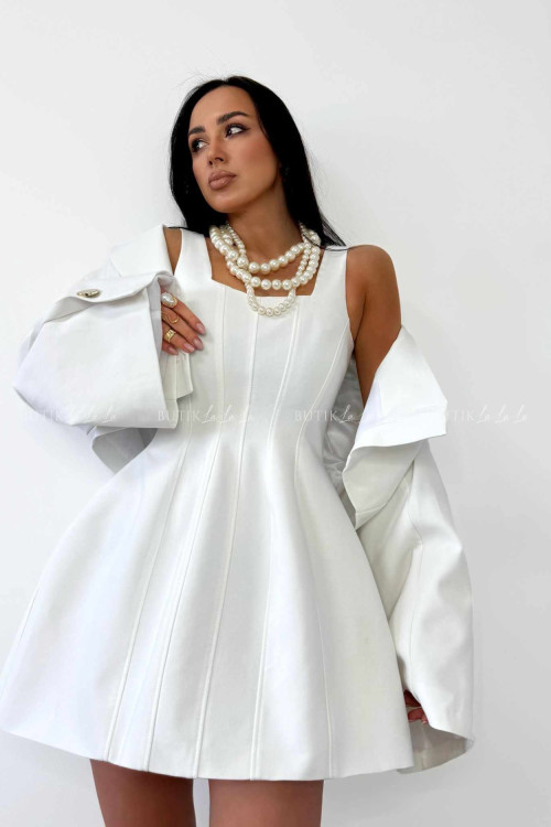 Sukienka biała Arias 4