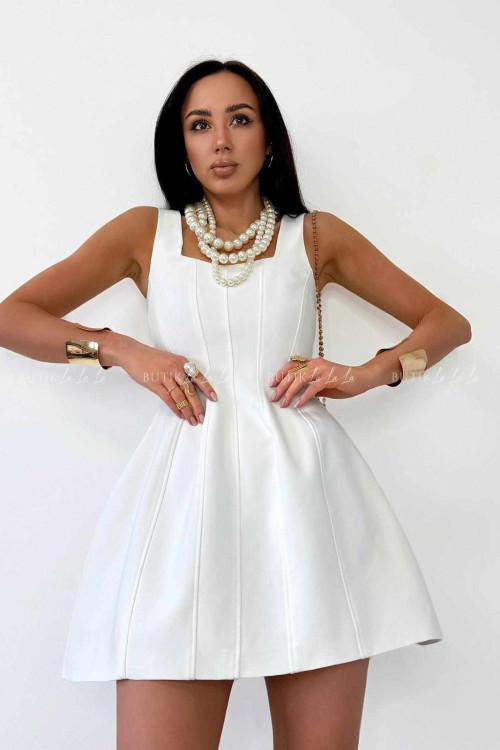 Sukienka biała Arias 7