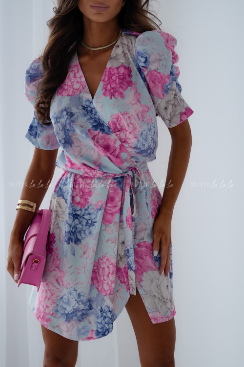 sukienka w kwiatowy print Naomi