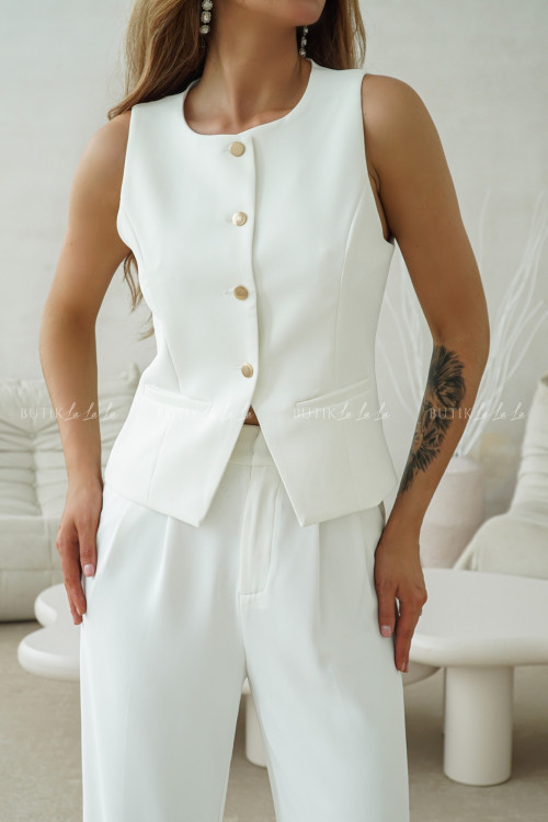 Komplet biały Monti