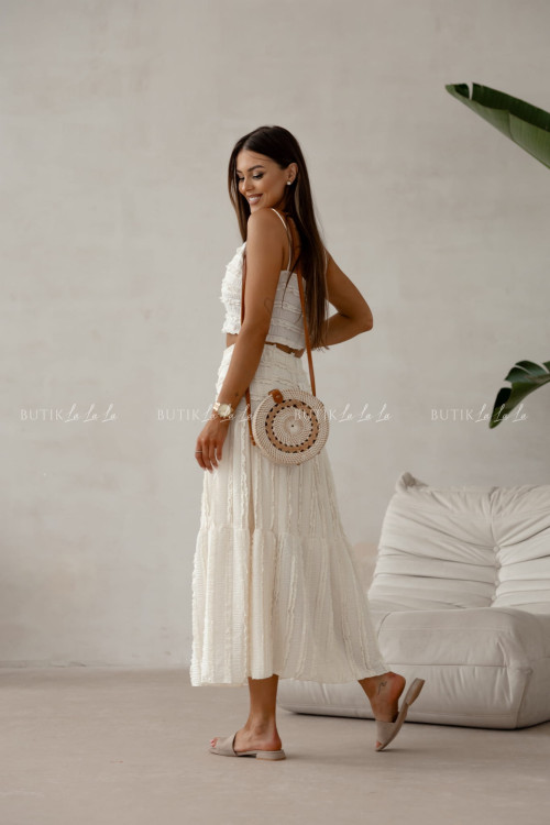 komplet kremowy Warios 6