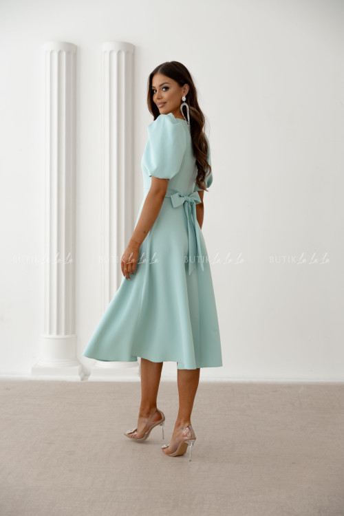 Sukienka midi miętowa Anderson 2