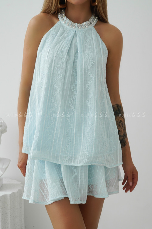 Komplet błękitny Emos 5