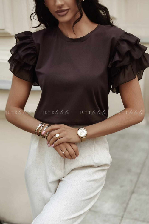 Bluzka czekoladowa Dalmatia