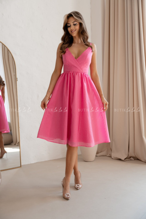 Sukienka różowa Laurent