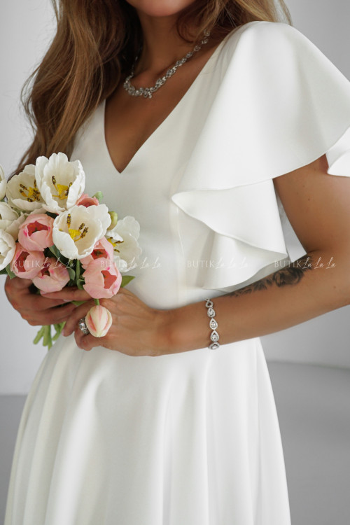 Sukienka biała Feliciana