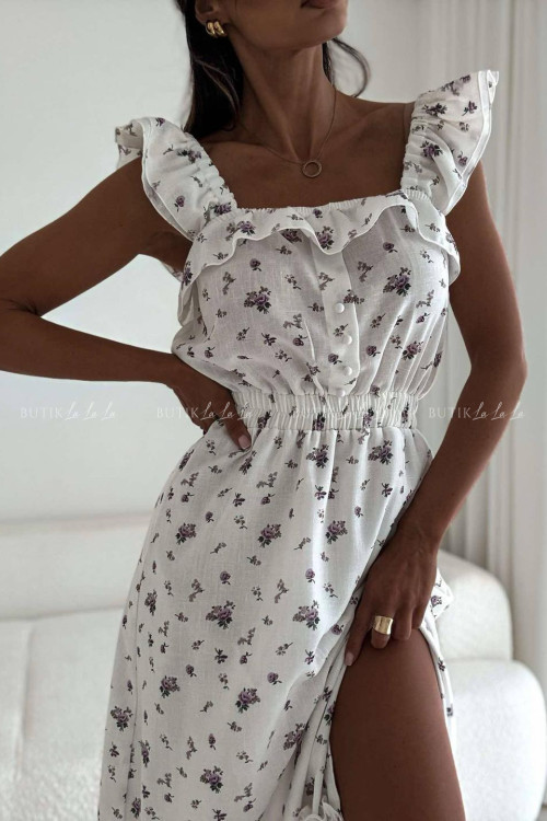 Sukienka midi w kwiatowy print Espanol 11