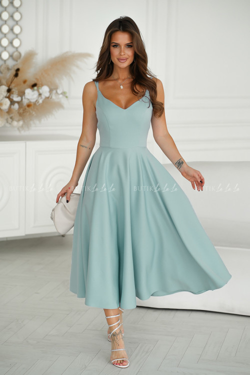 Sukienka pistacjowa Cameron