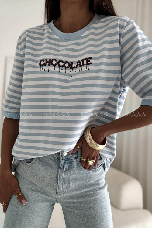 Bluzka w paski Boca 3