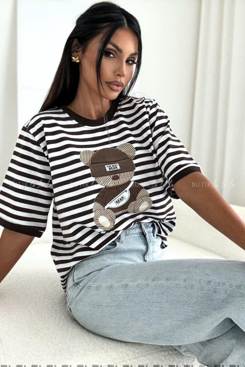 Bluzka z motywem misia Boca 2