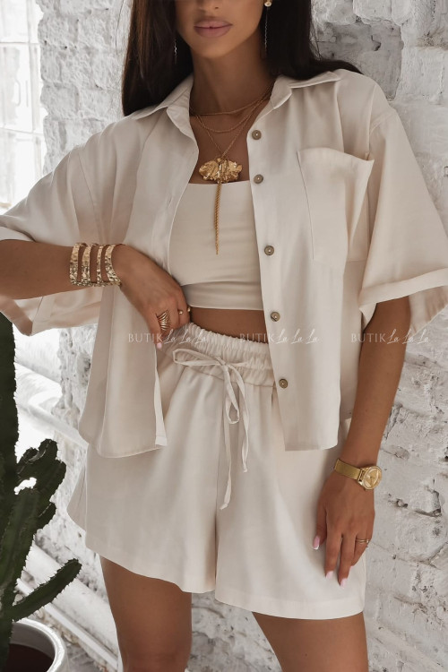 Komplet kremowy Oleksy 1