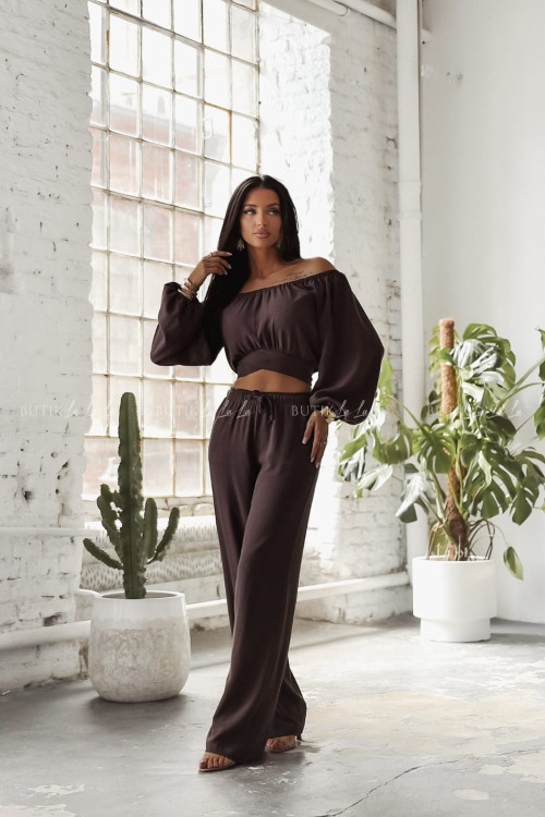 Komplet brązowy Magie