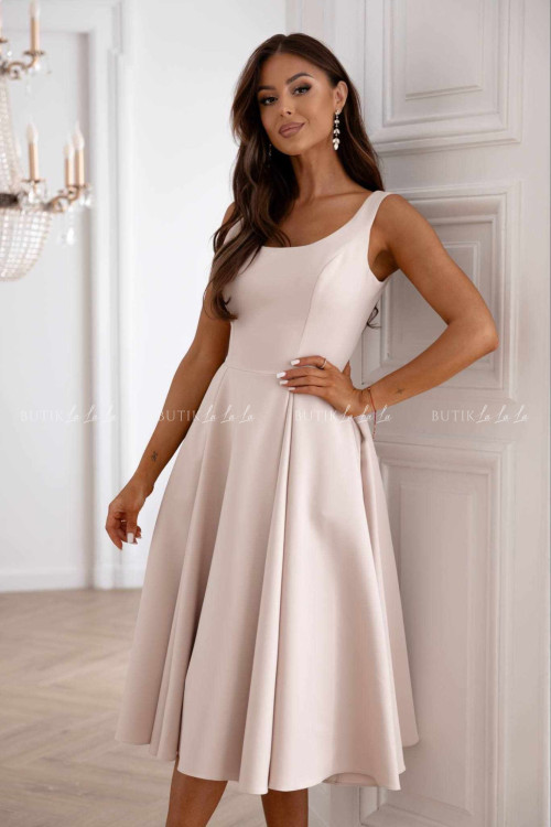 Sukienka beżowa Lesota 1