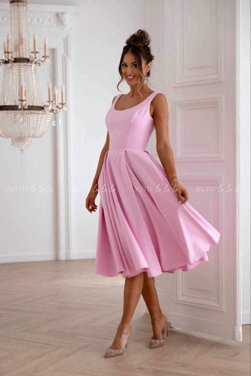 Sukienka różowa Lesota 3