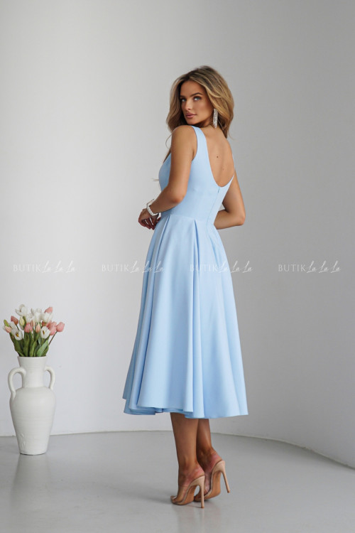 Sukienka niebieska Lesota 1