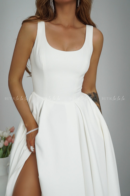 Sukienka biała Lesota