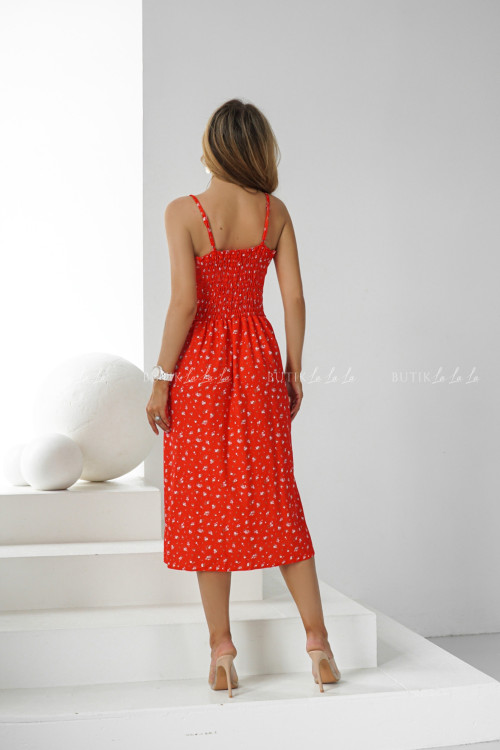 Sukienka w kwiatowy print Leonie 5