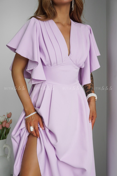 Sukienka wrzosowa Barozi