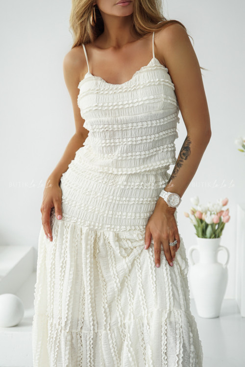 komplet kremowy Warios 4